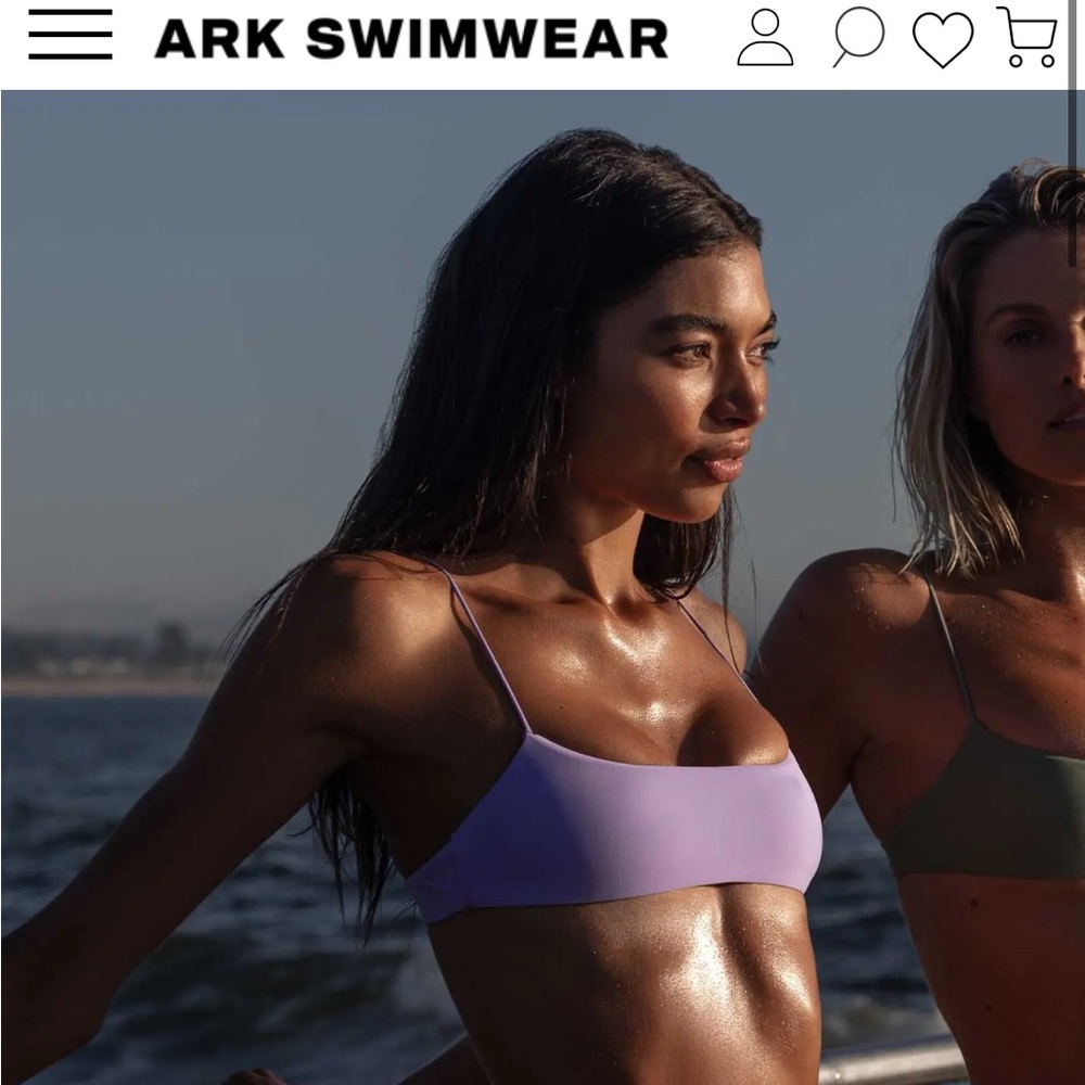Women's Purple Bikini Top